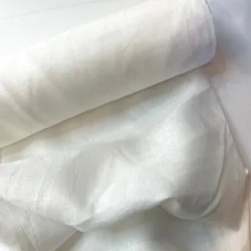 50cm White ice Organic Linen
