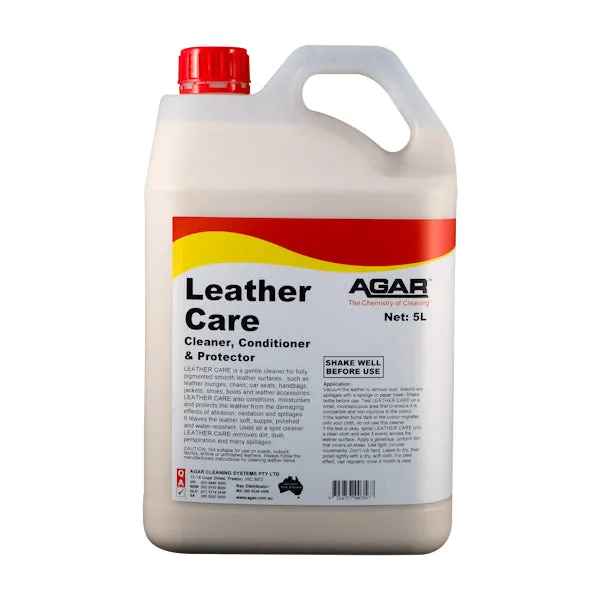 Agar Leather Care Cleaner, Conditioner and Protector