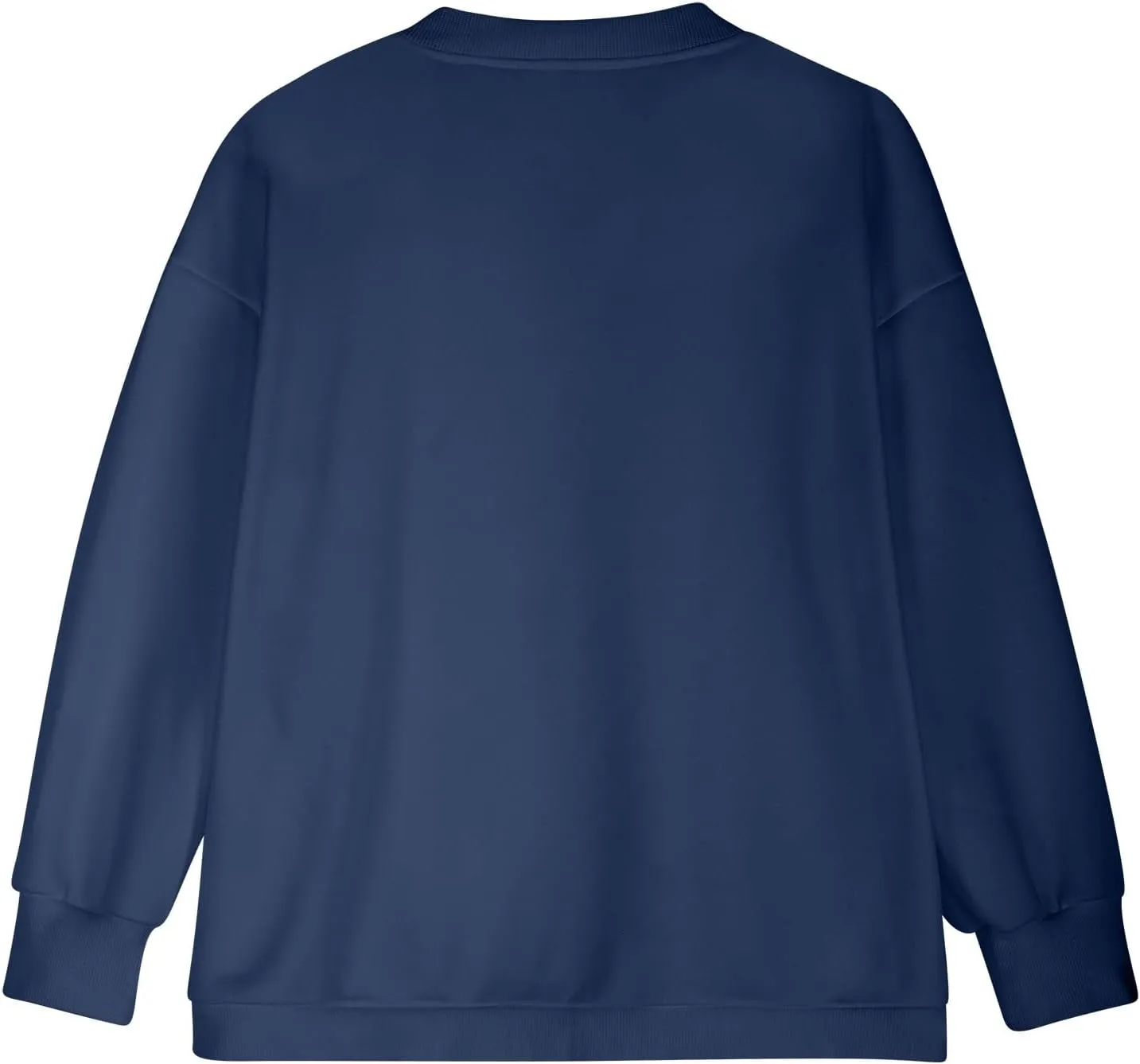 Akklian Women's Zip Up Sweatshirt Jacket No Hood Long Sleeve Casual Loose Outwear with Pockets 2024 Oversized Fashion Clothes