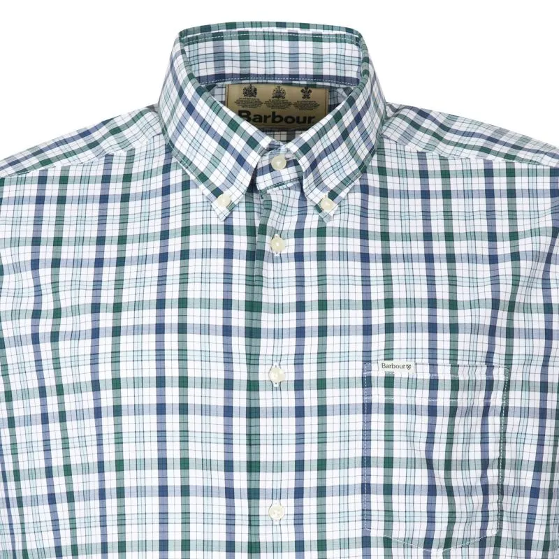 Barbour Hallhill Performance Mens Shirt - Green
