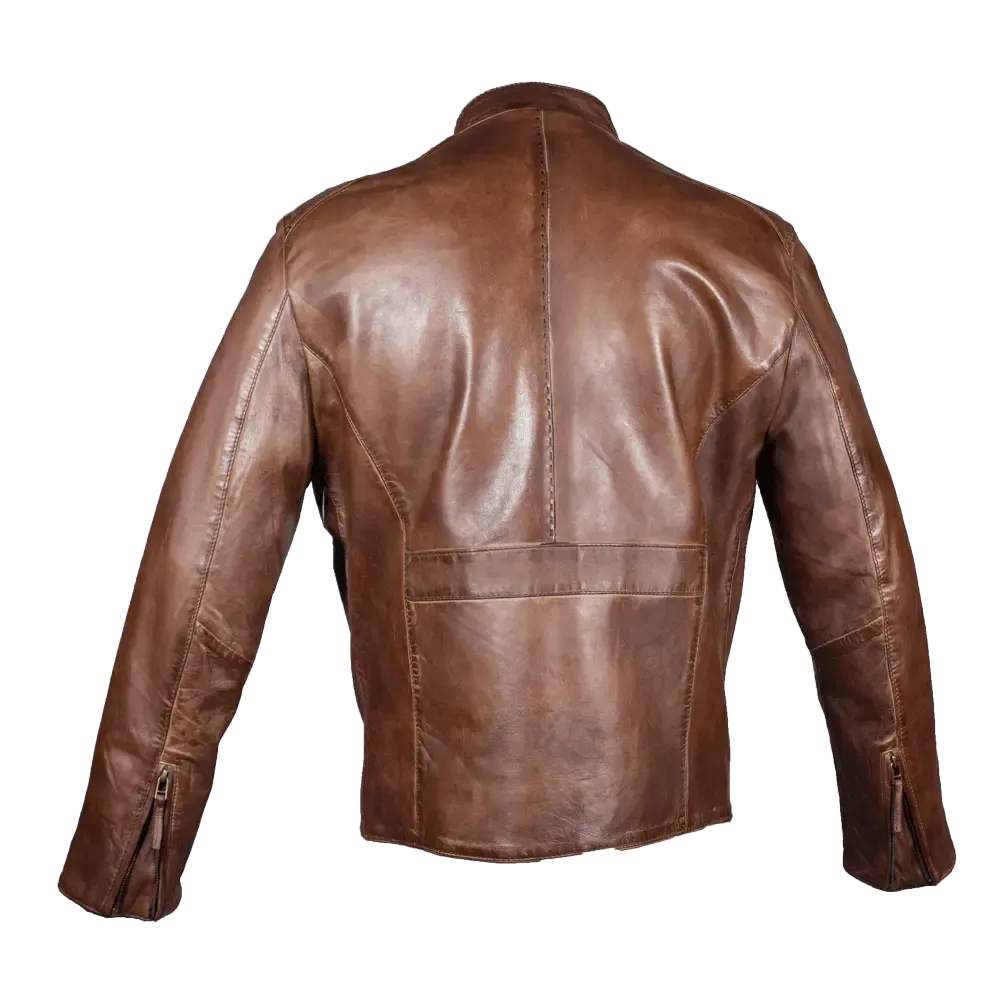 BOL Men's Racer Leather Jacket