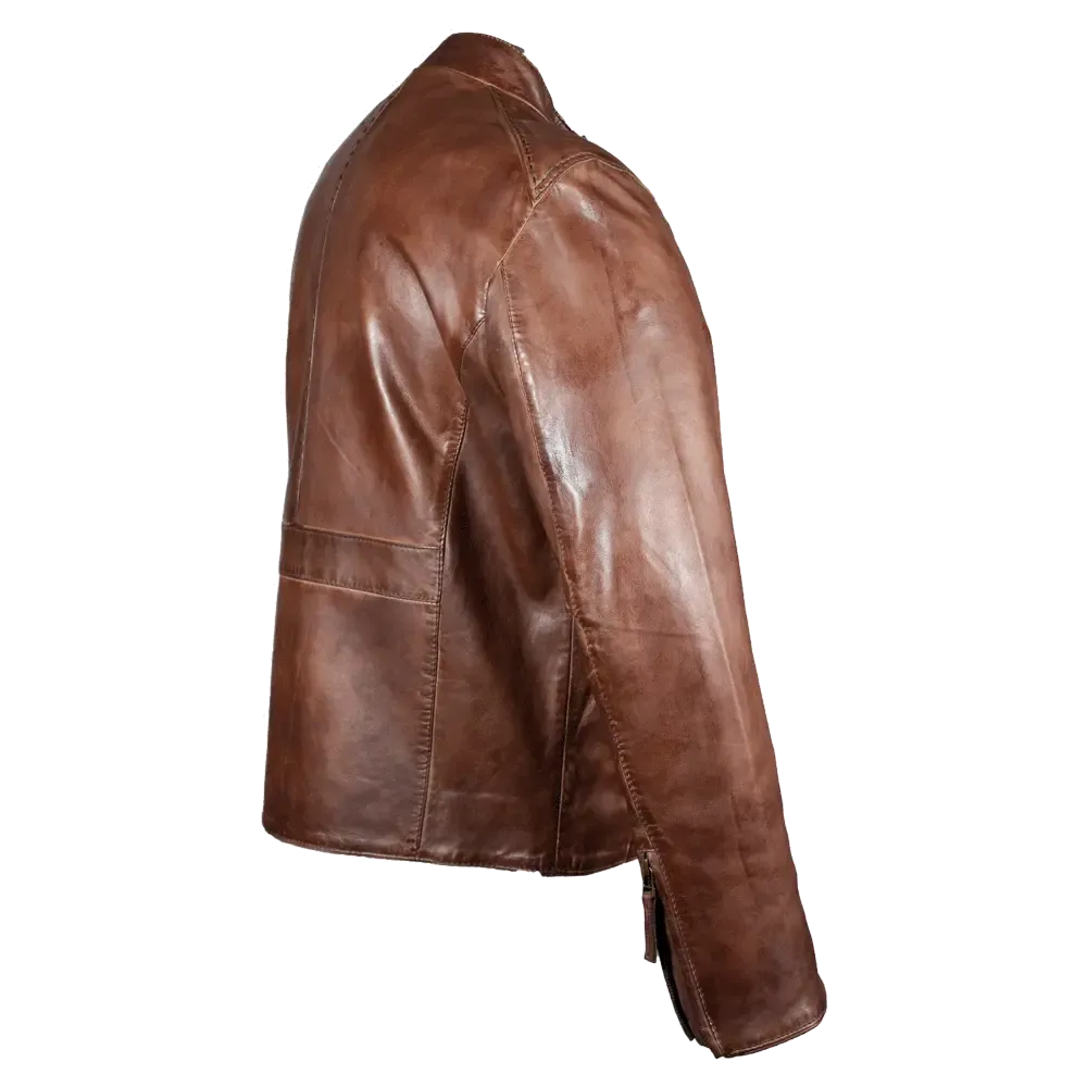 BOL Men's Racer Leather Jacket