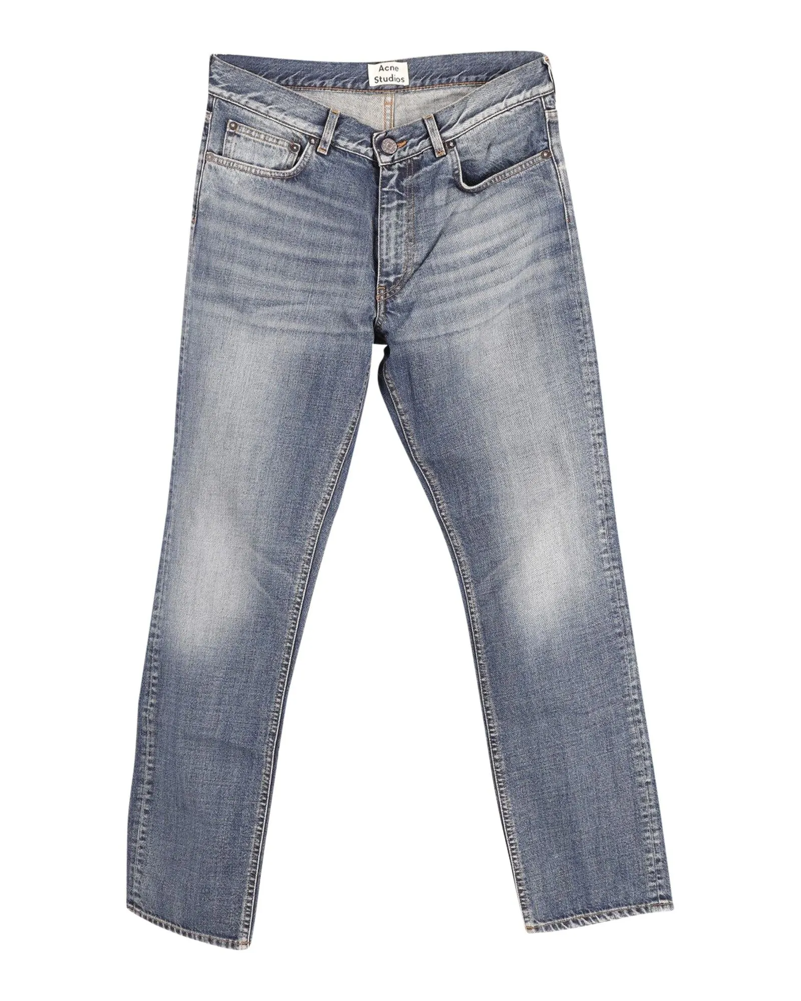 Classic Blue Cotton Jeans for Everyday Wear