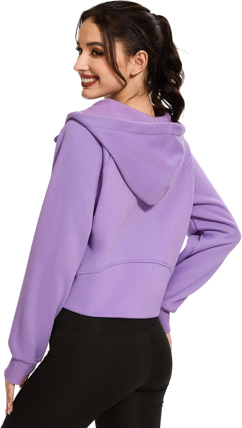 Cosy Pyro Womens Zip Up Hoodies Fleece Jackets Long Sleeve Sweatshirts Fall Fashion Outfits 2025