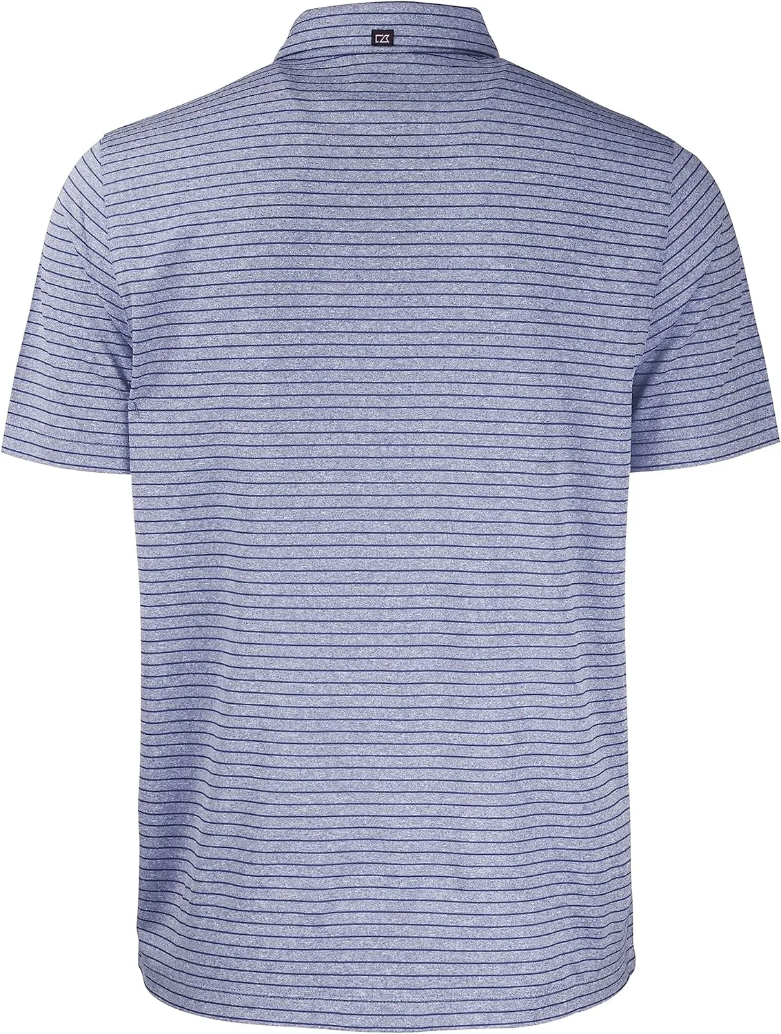 Cutter & Buck Forge Eco Heather Stripe Stretch Recycled Mens Big & Tall Polo