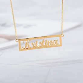 Dazzling Custom Name Necklace