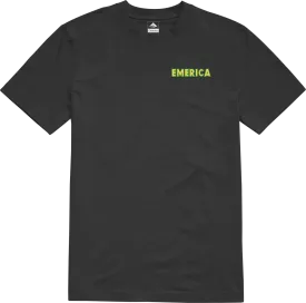 Emerica x Shake Junt Pure Lights Tee, Black