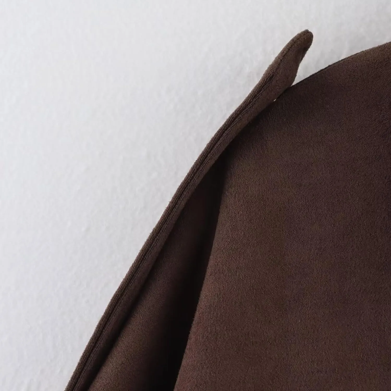 Faux Suede Jacket Women Oversized Long Sleeve Zip Up Epaulet Bomber Leather Jackets Oversized Casual Coat