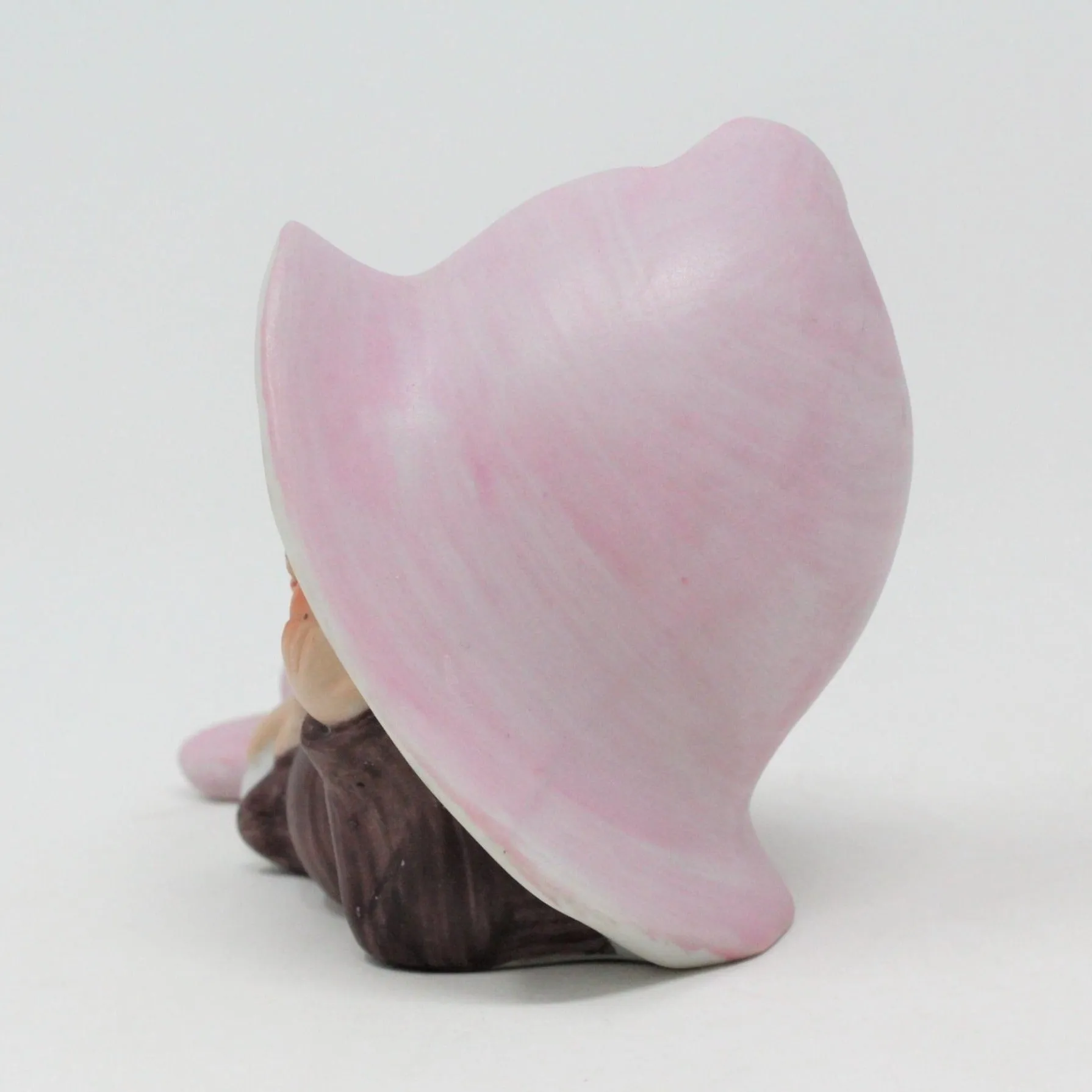 Figurine, HomCo, Pixie / Elf, #5213, Pink and Purple, Vintage, SOLD