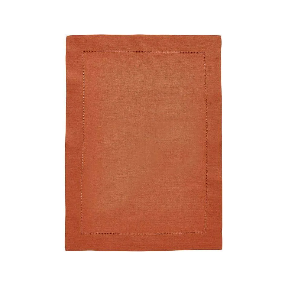 Florence Copper Table Linens by Alexandre Turpault