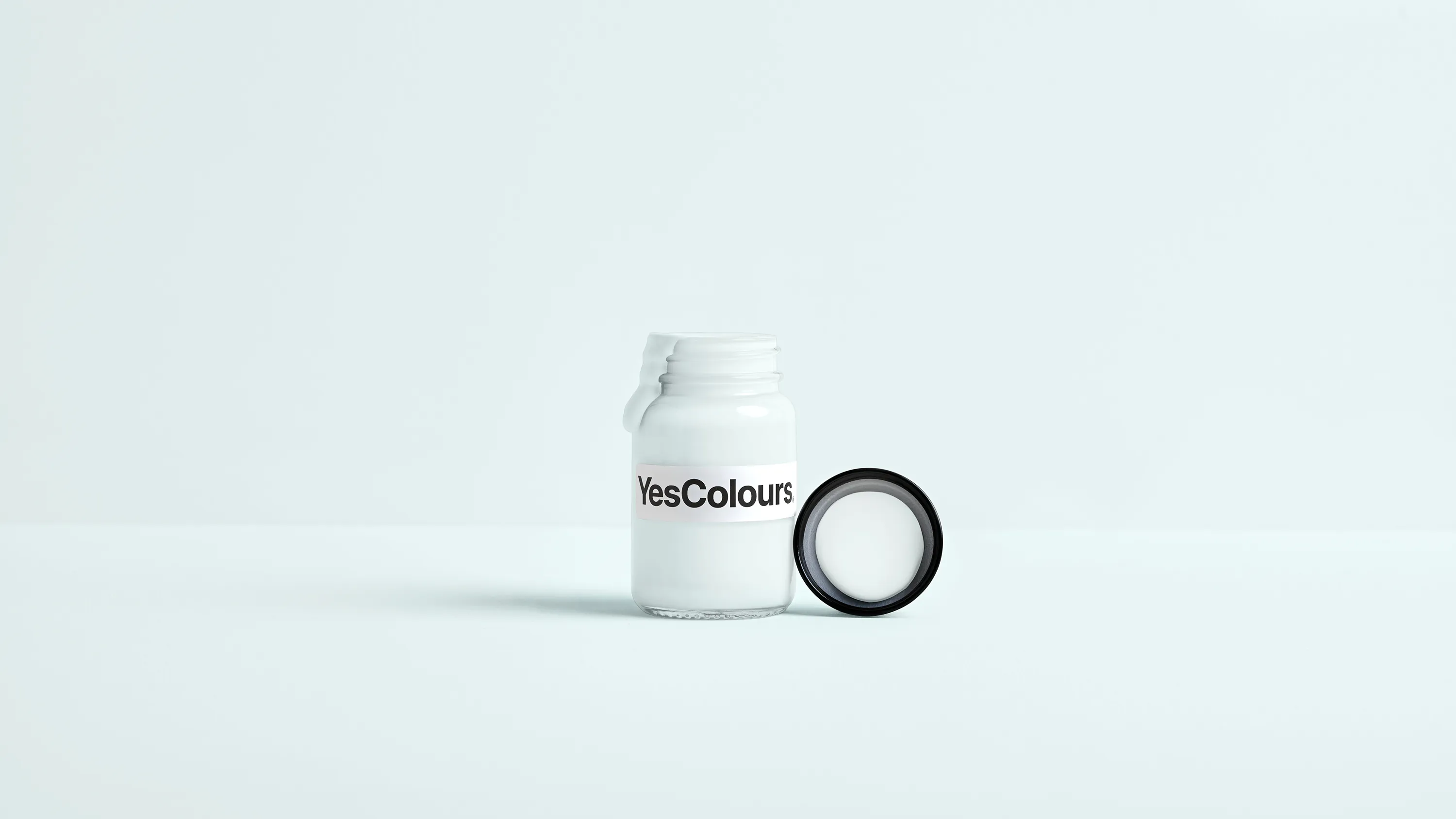 Fresh Cool White paint sample (matt, 60ml)