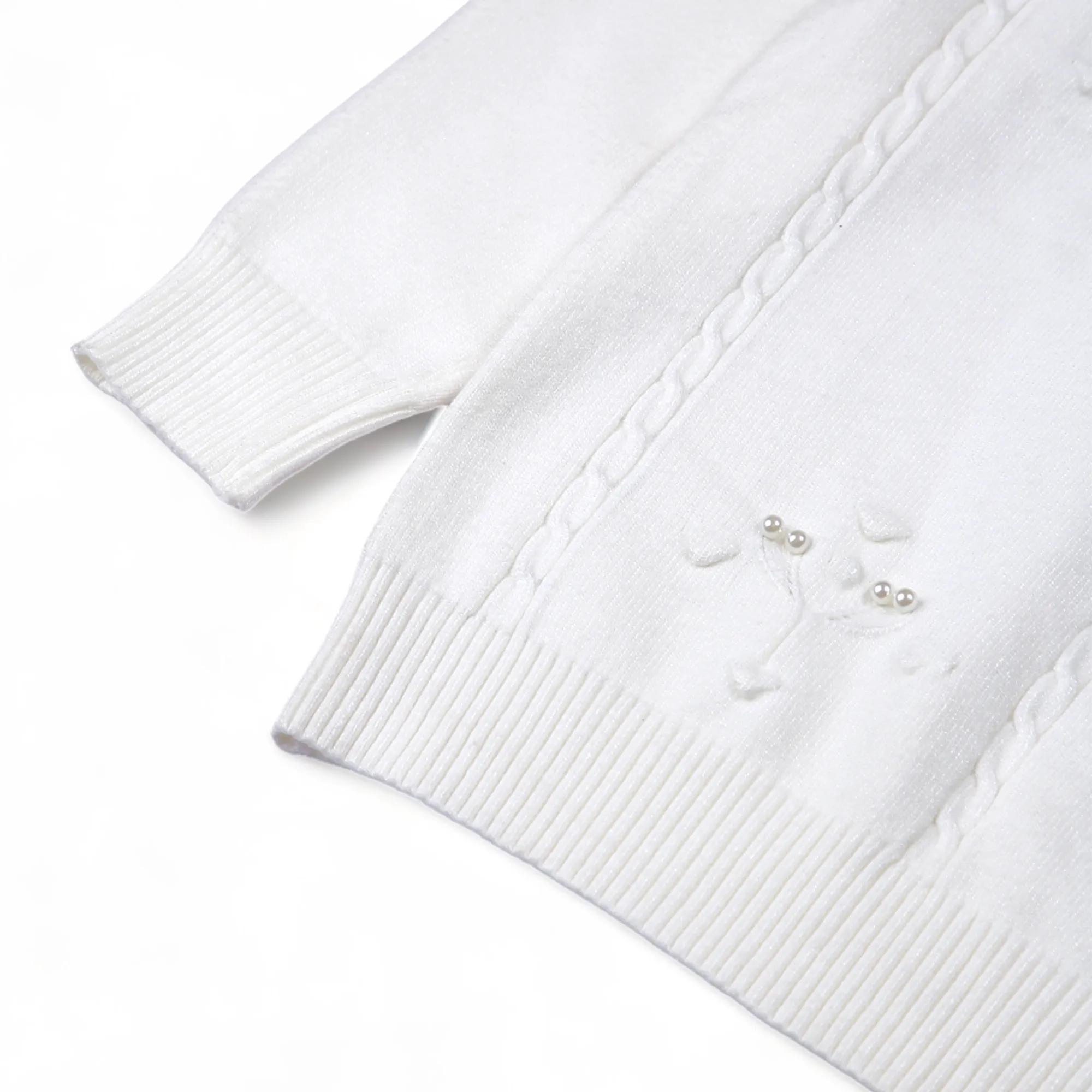 Girls top jersey White