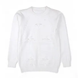 Girls top jersey White