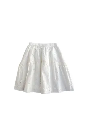 GUL SKIRT-White