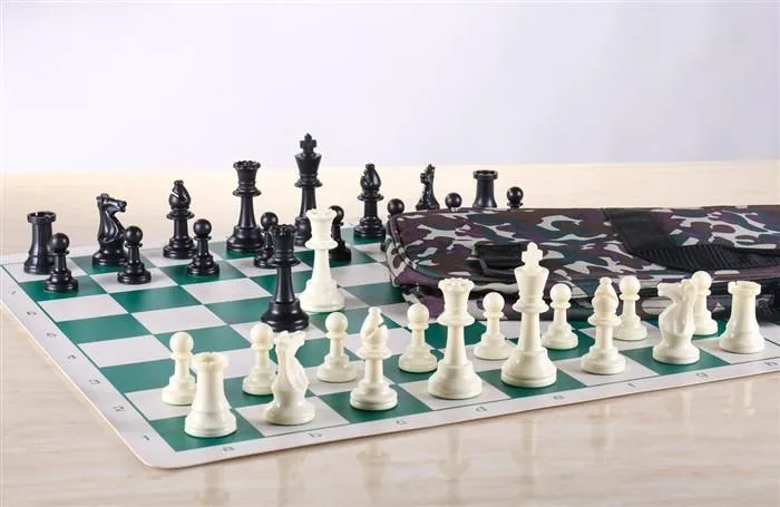 Heavy Club Chess Set Combo