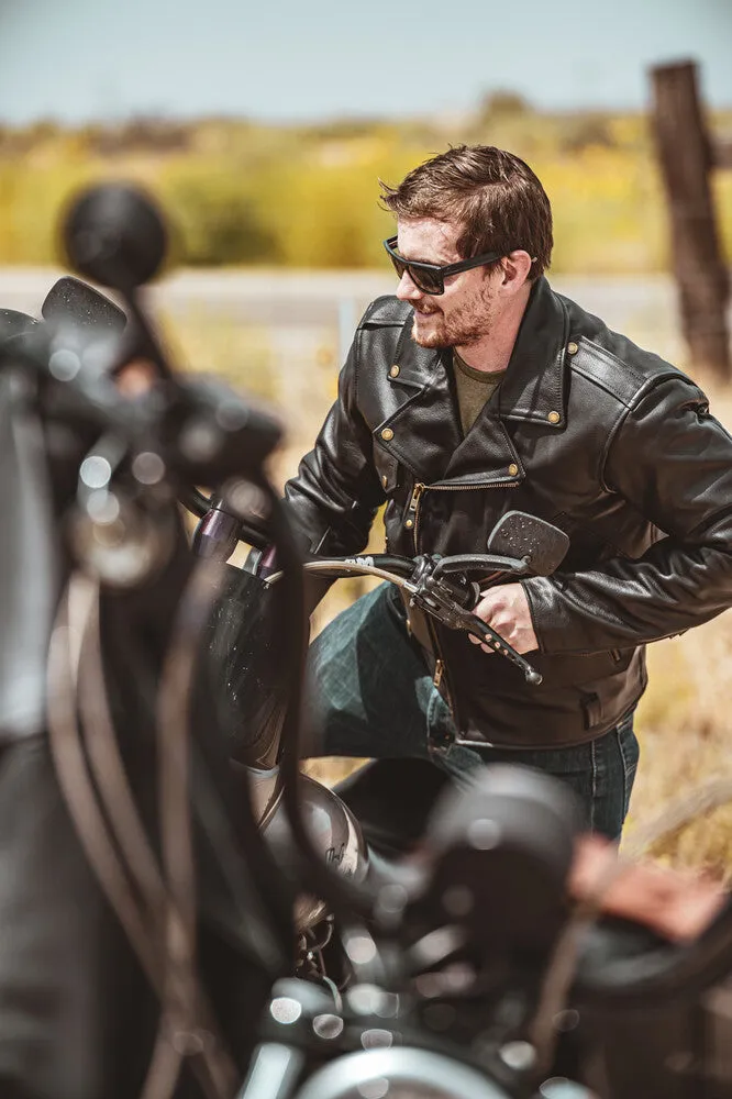 Highway 21 Murtaugh Leather Motorcycle Riding Jacket
