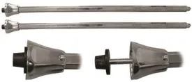 Jones Stephens Adjustable Lavatory Legs' 27 In.' Pack Of Two