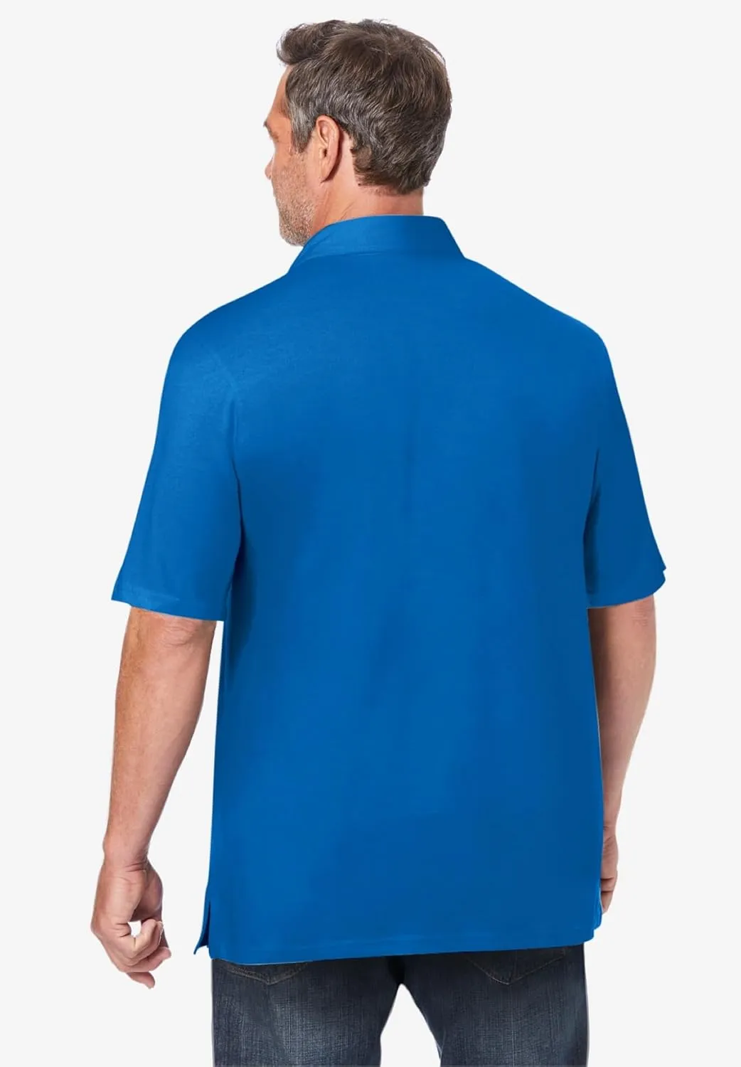 KingSize Men's Big & Tall Lightweight Jersey Polo