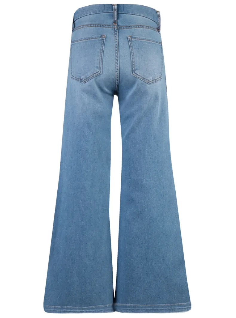 KUT Meg High Rise Wide Leg w/Patch Pockets