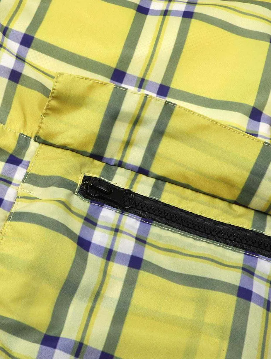 Logo Plaid Green Anorak