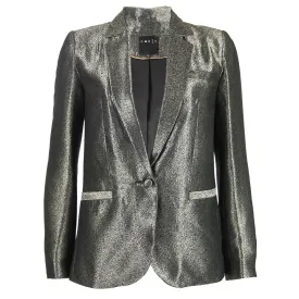 Lou Boyfriend Blazer in Gold