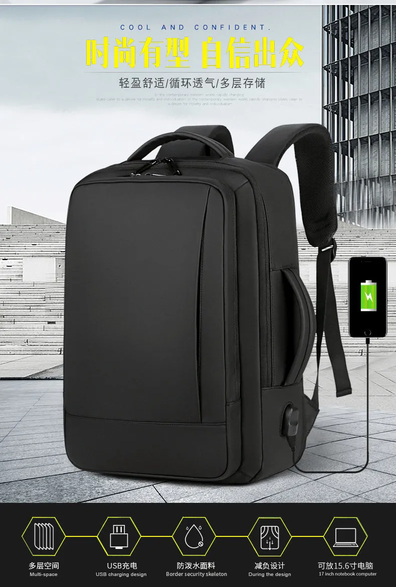 Male large-capacity functional travel bag