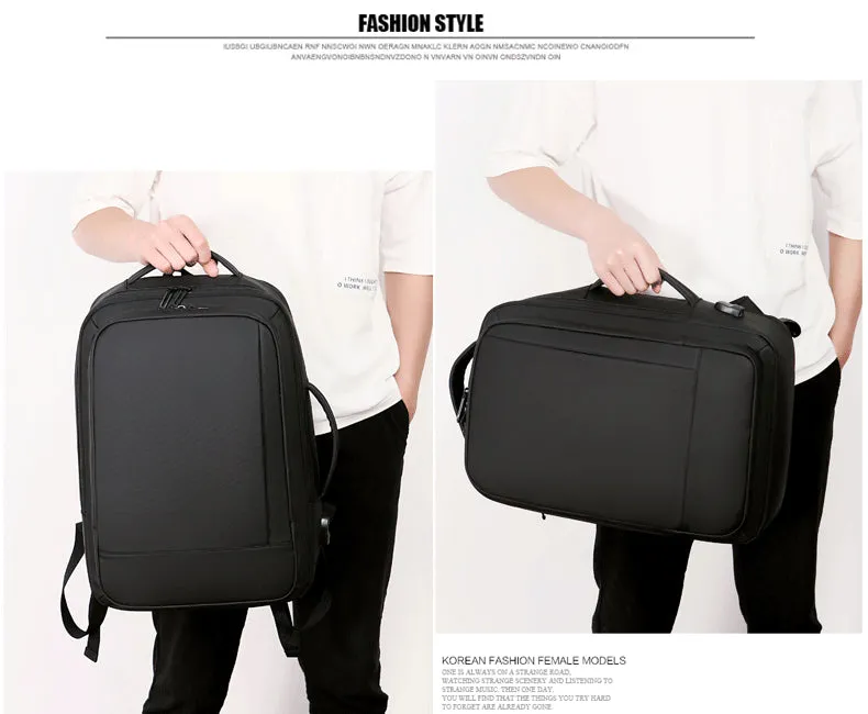 Male large-capacity functional travel bag