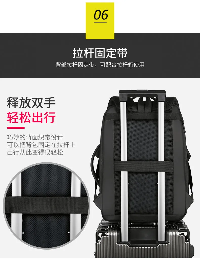 Male large-capacity functional travel bag