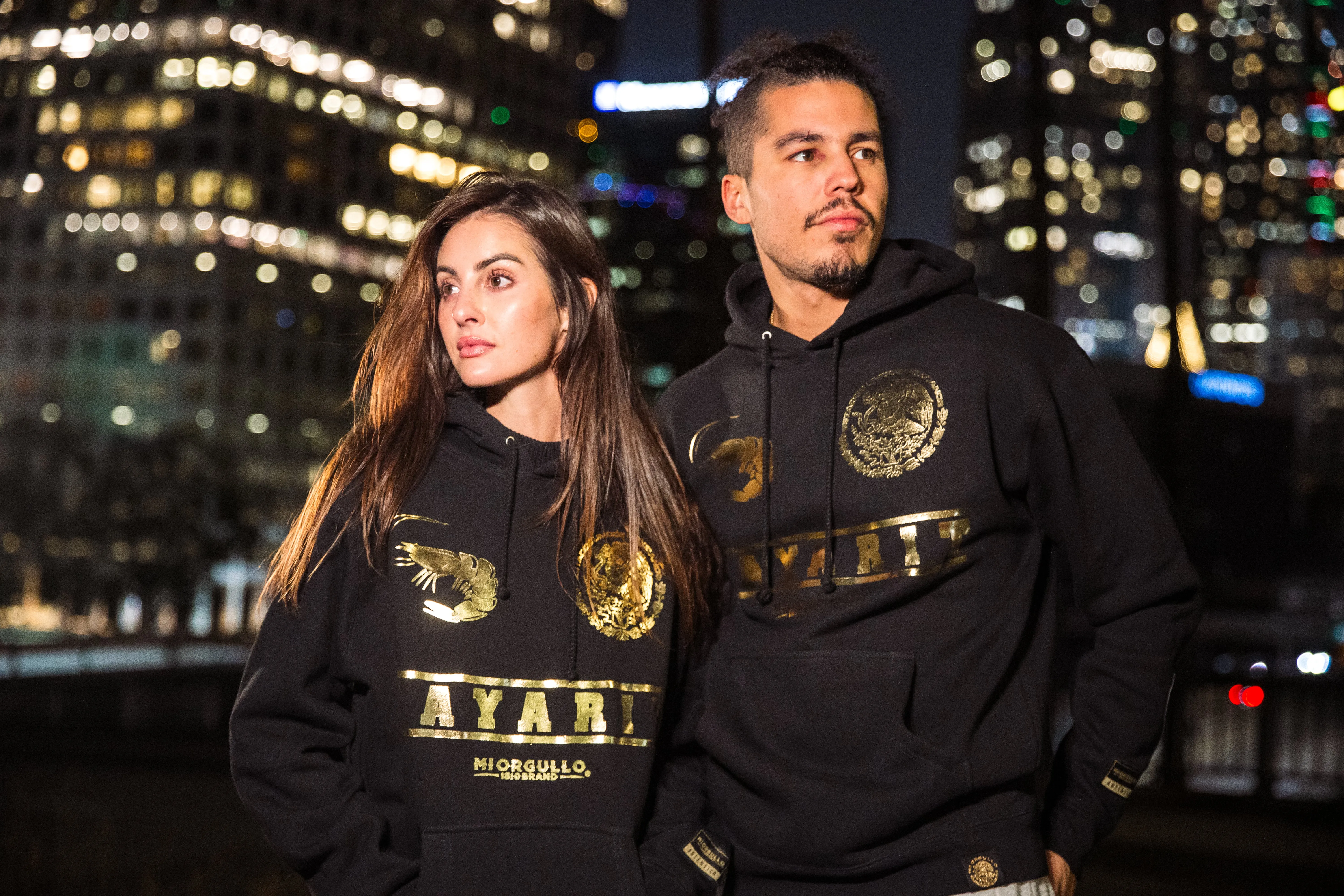 MEN’S BLACK GOLD RUSH NAYARIT HOODIE