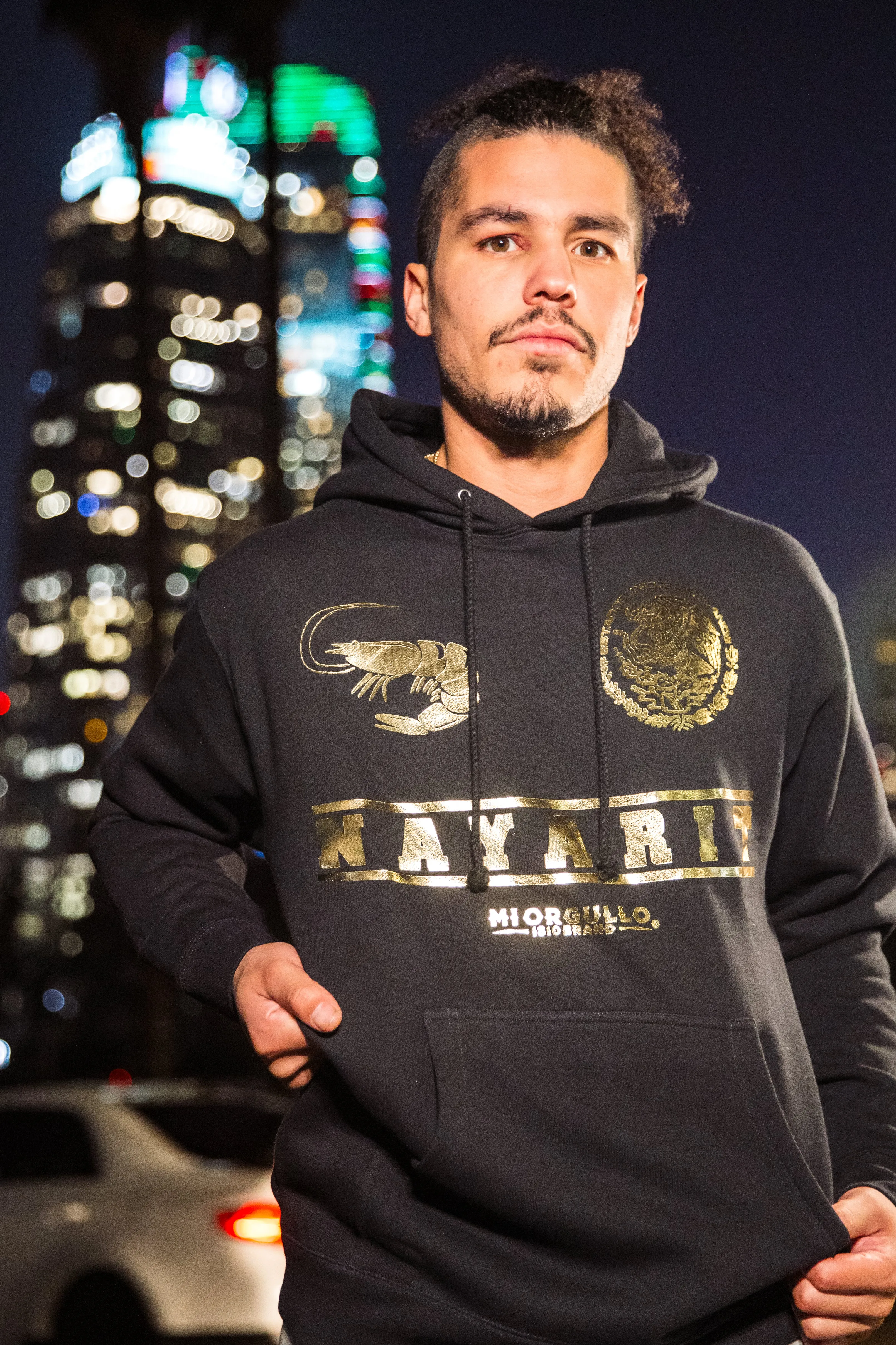 MEN’S BLACK GOLD RUSH NAYARIT HOODIE