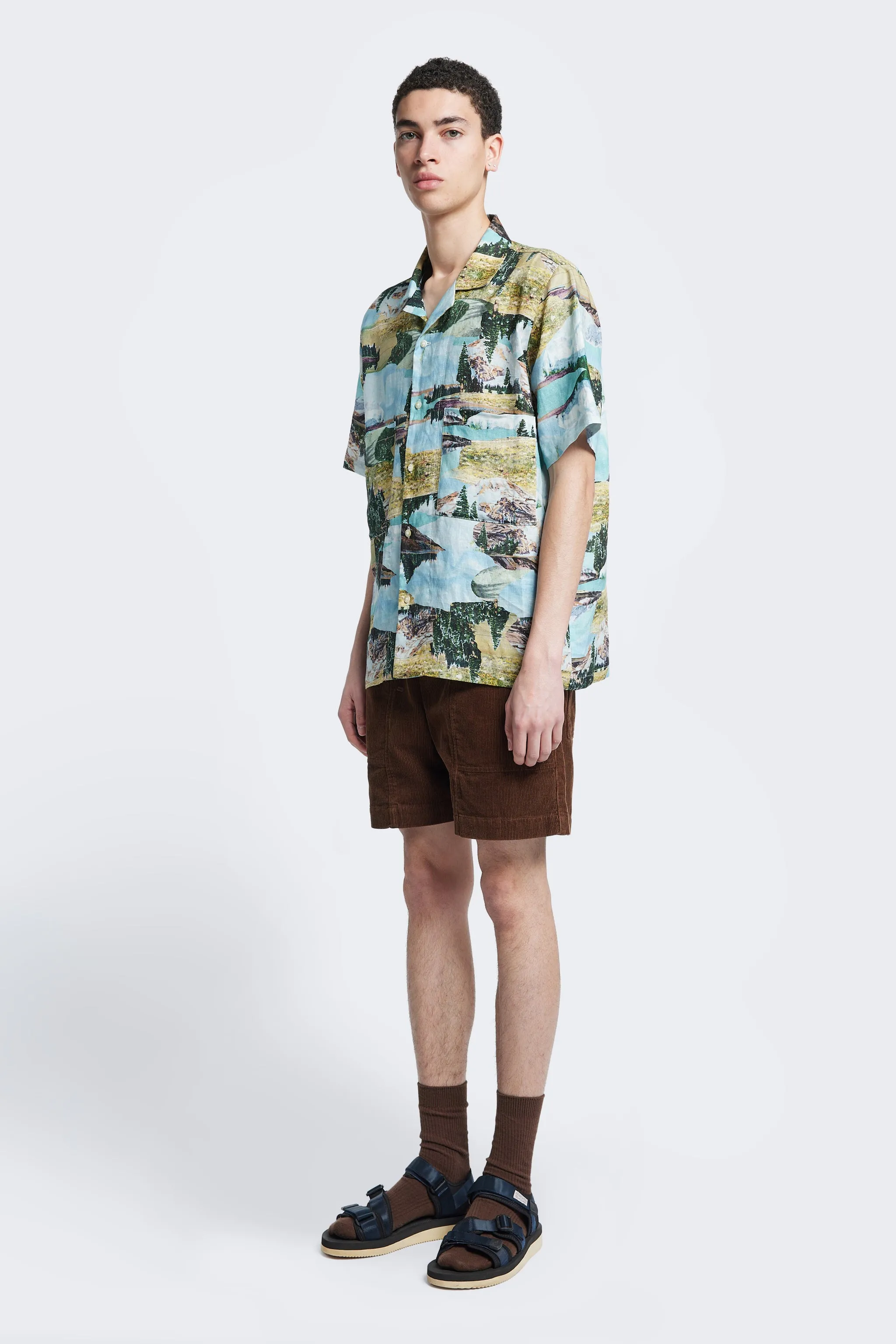 Mirari Shirt Vortex Mountain Print
