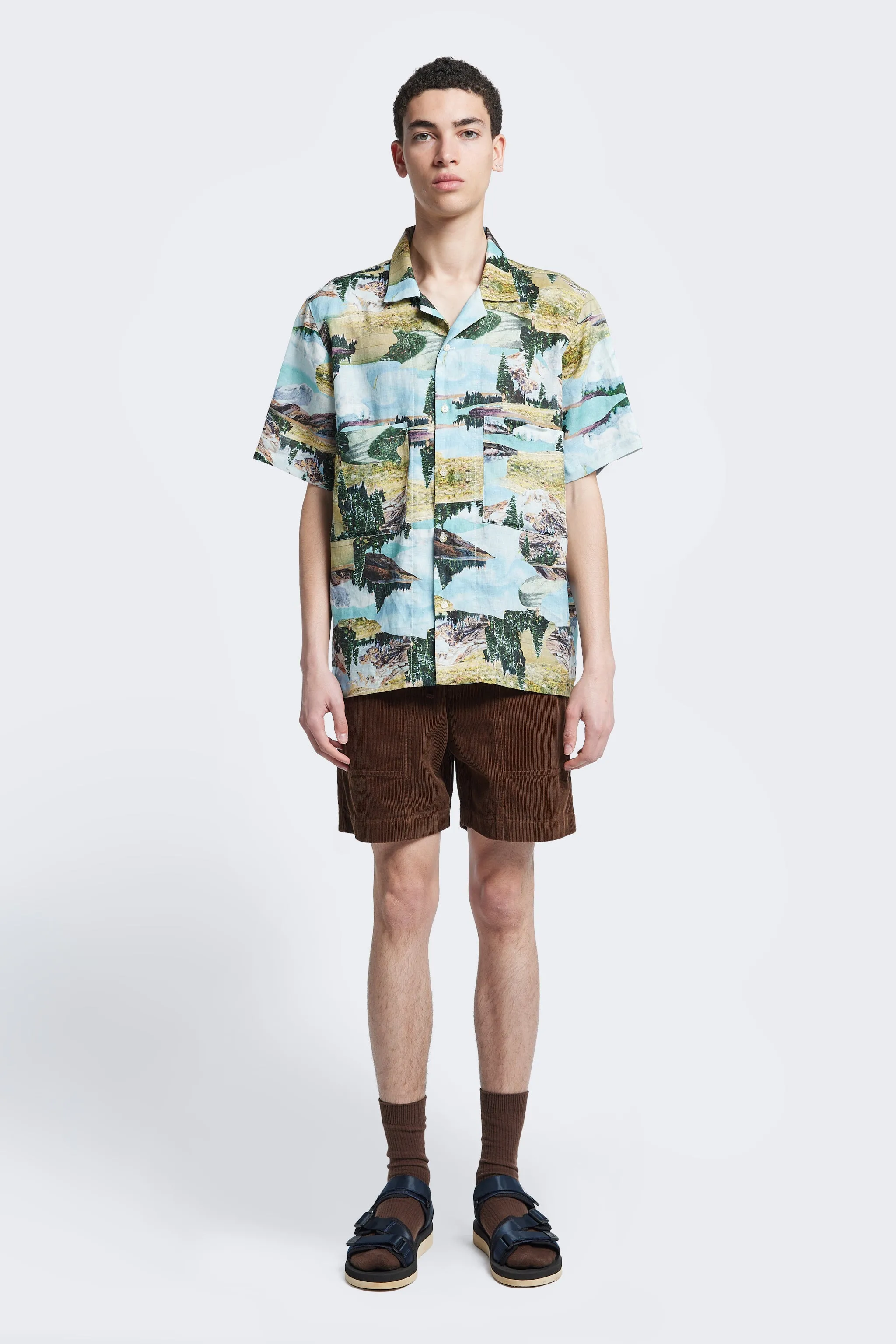 Mirari Shirt Vortex Mountain Print