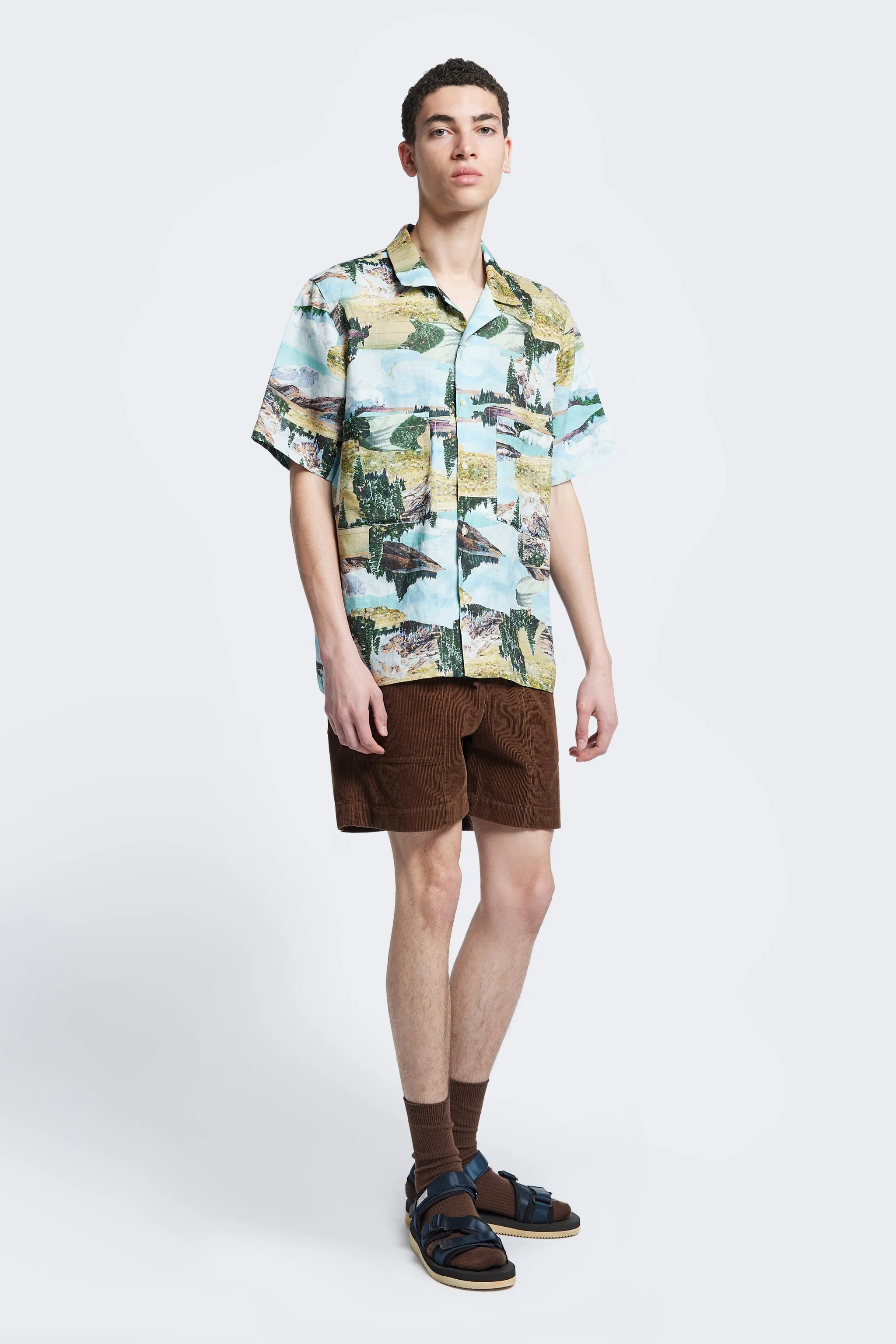 Mirari Shirt Vortex Mountain Print