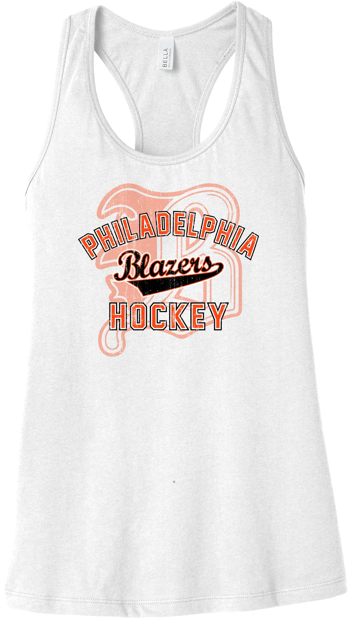 Philadelphia Blazers Womens Jersey Racerback Tank