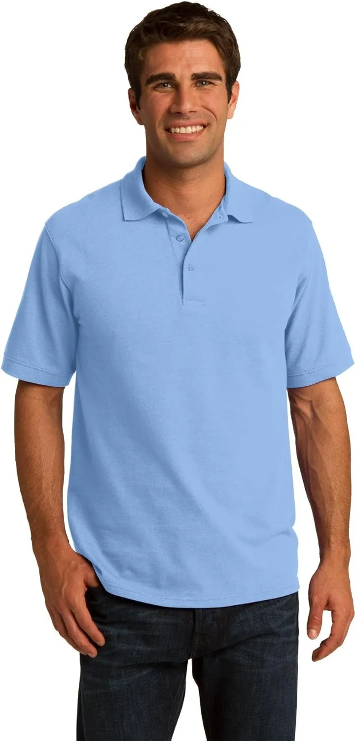 Port & Company Men's 50/50 Pique Polo