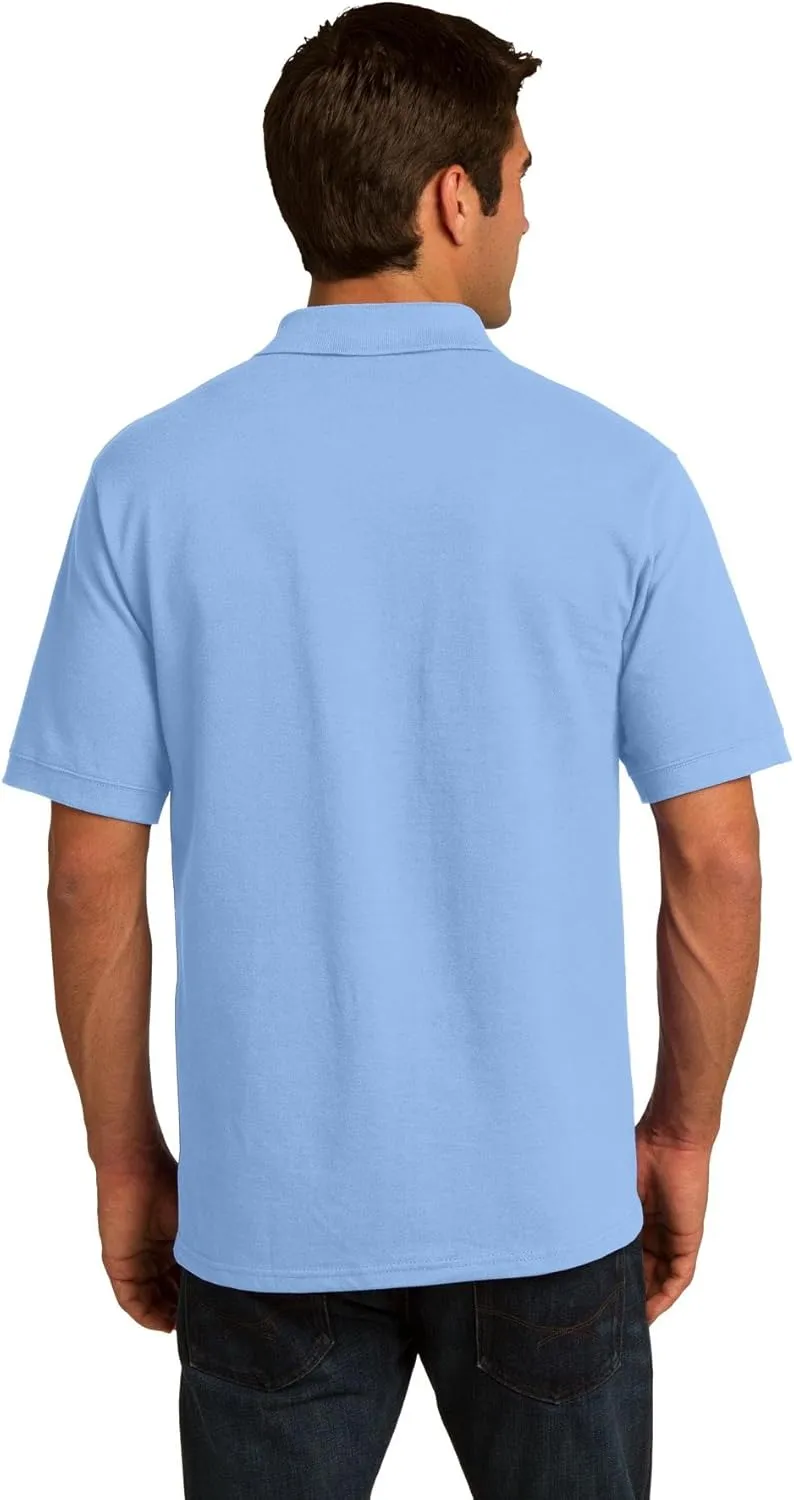 Port & Company Men's 50/50 Pique Polo
