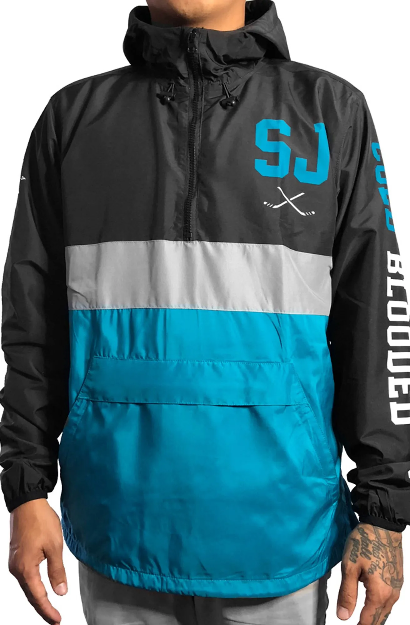 SAVS X Adapt :: Cold Blooded II SE (Men's Black/Teal Anorak Jacket)