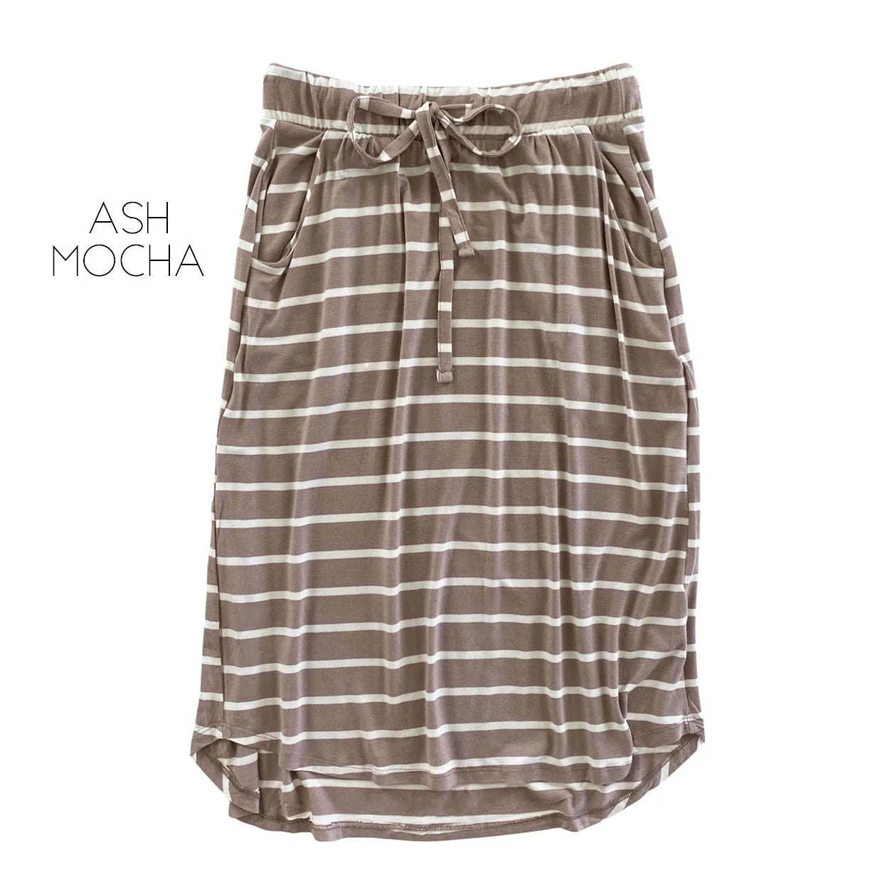 Striped Everyday Skirt | S-XL