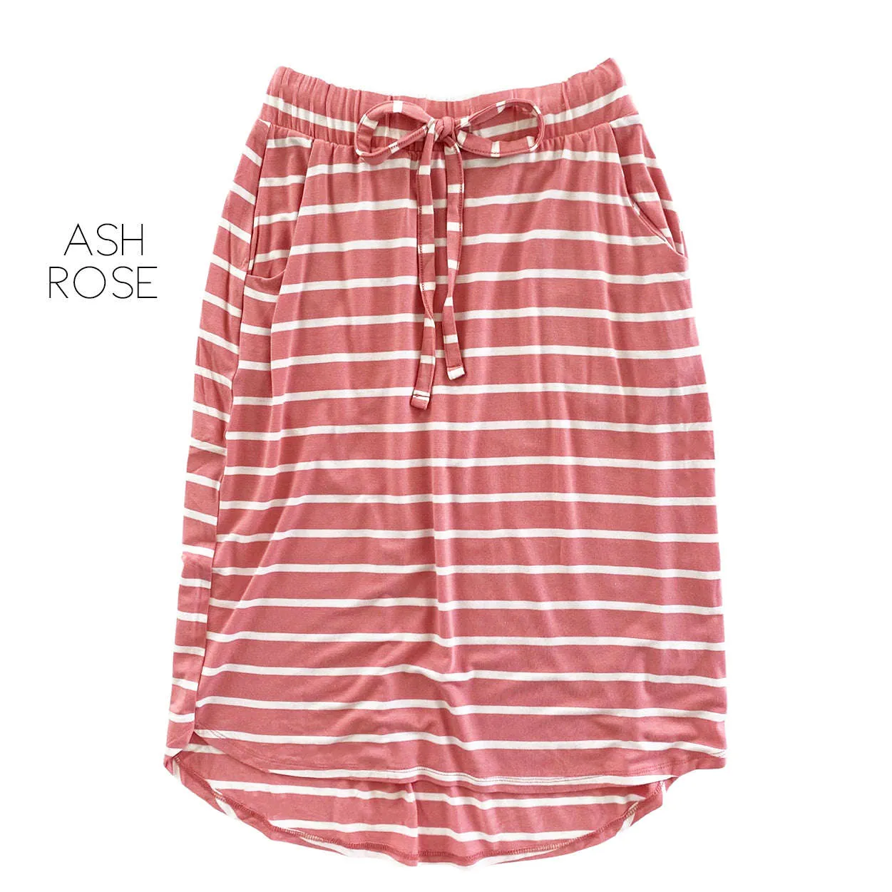 Striped Everyday Skirt | S-XL