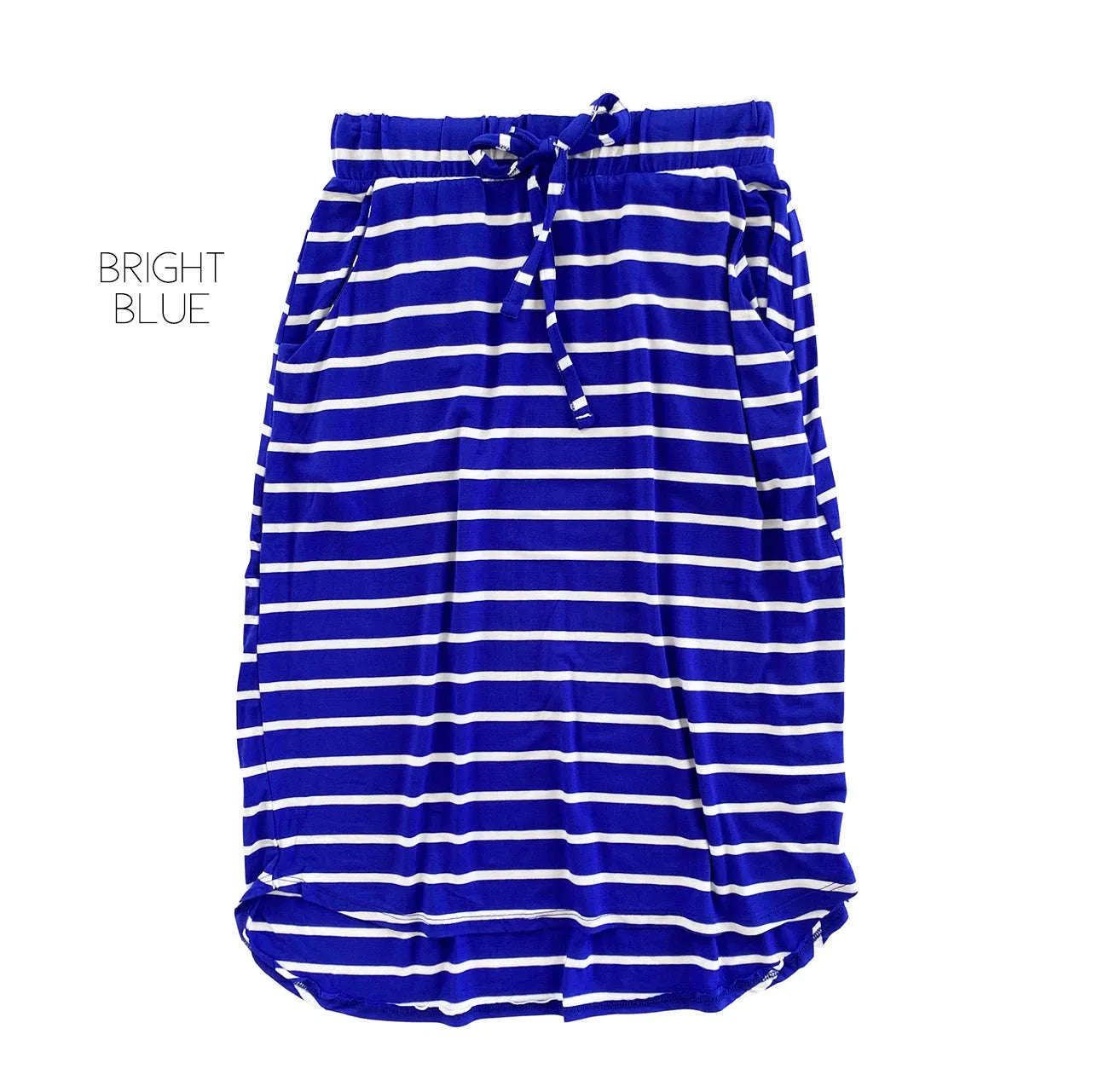 Striped Everyday Skirt | S-XL