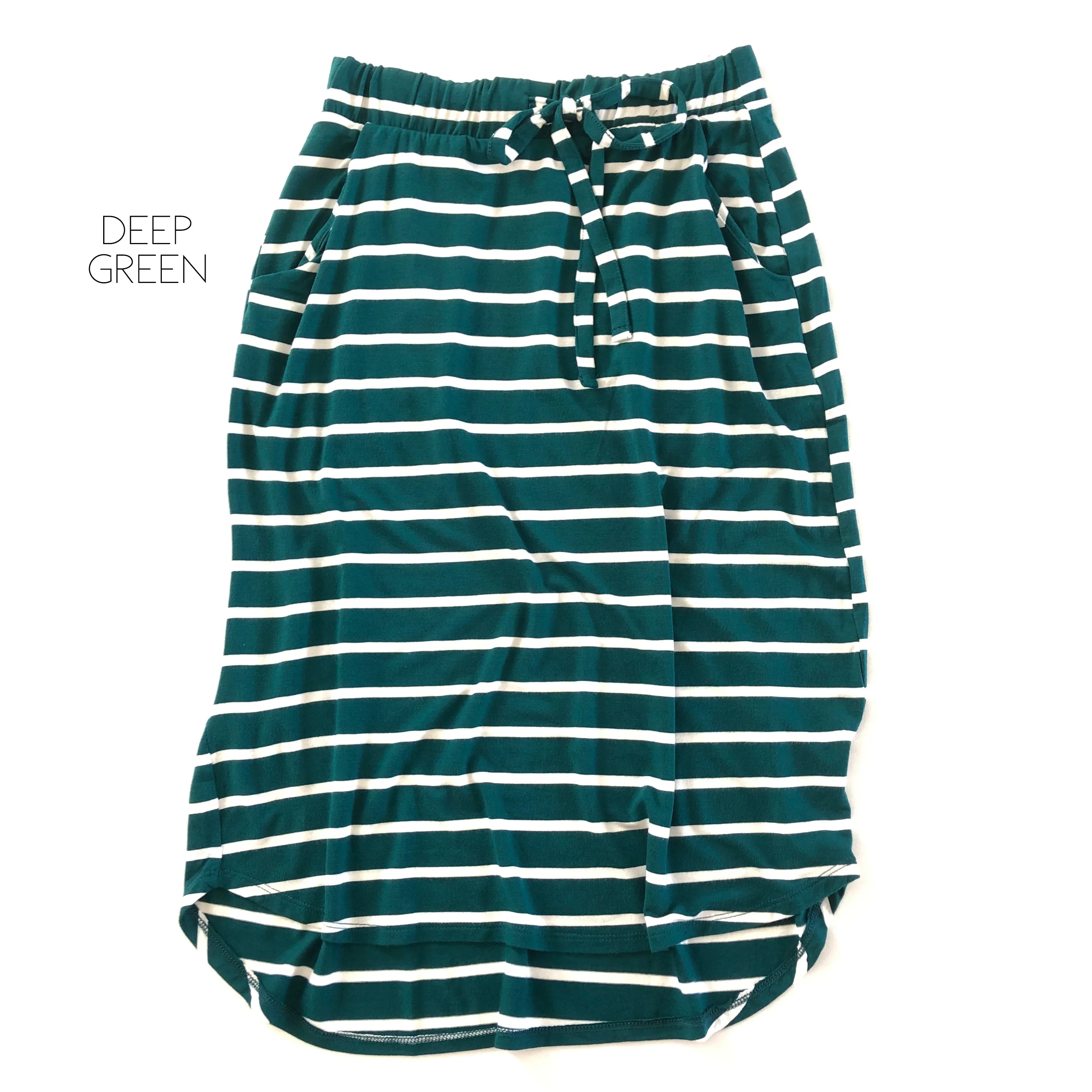 Striped Everyday Skirt | S-XL