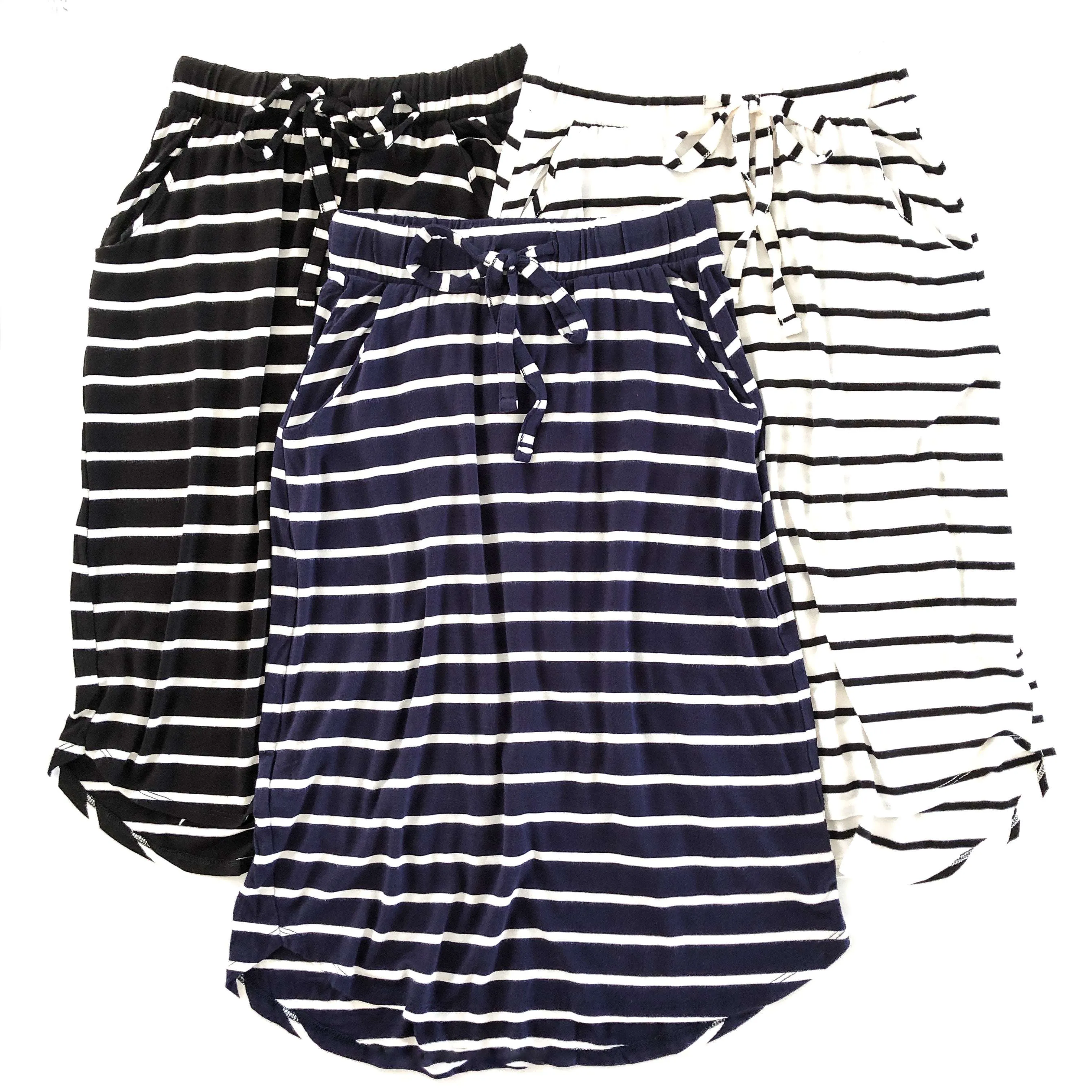 Striped Everyday Skirt | S-XL