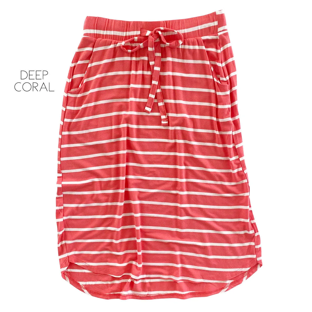 Striped Everyday Skirt | S-XL