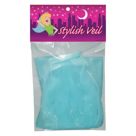 Stylish Blue Veil