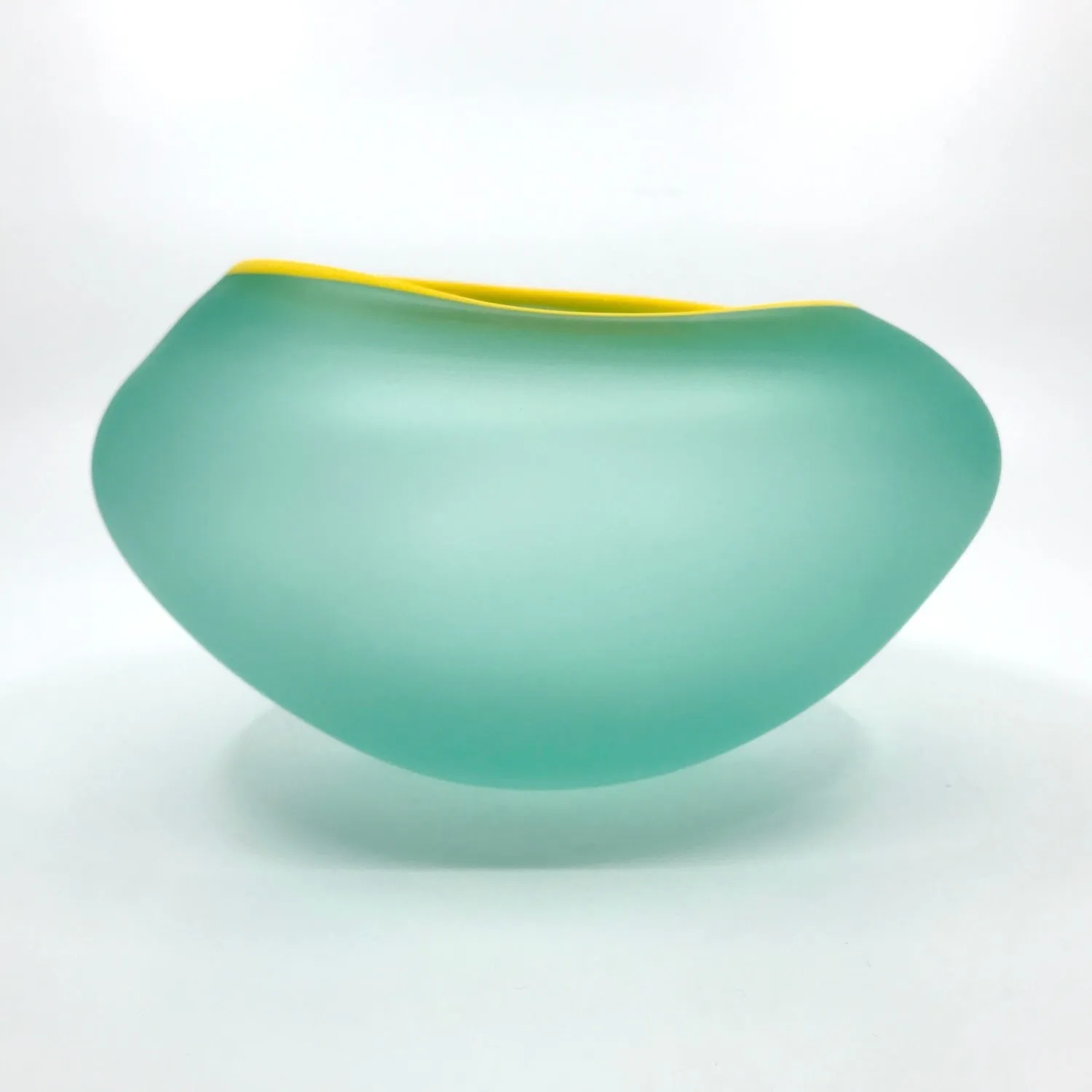 Supernatural Bowl in Teal Green by Jaan Andres