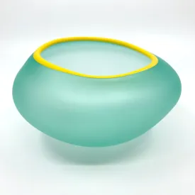 Supernatural Bowl in Teal Green by Jaan Andres
