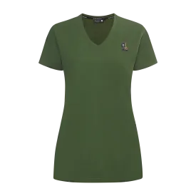 THE CLASSIC WOMEN'S TEE- ARMY GREEN