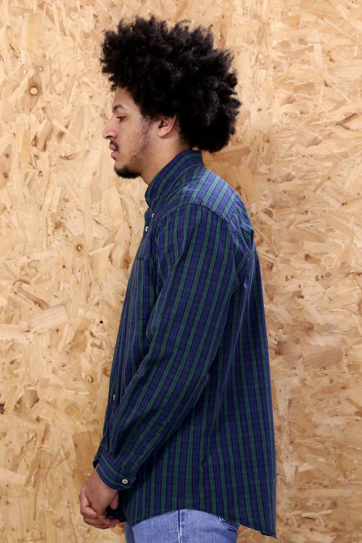 Tommy Hilfiger Vintage Dark Checked Shirt