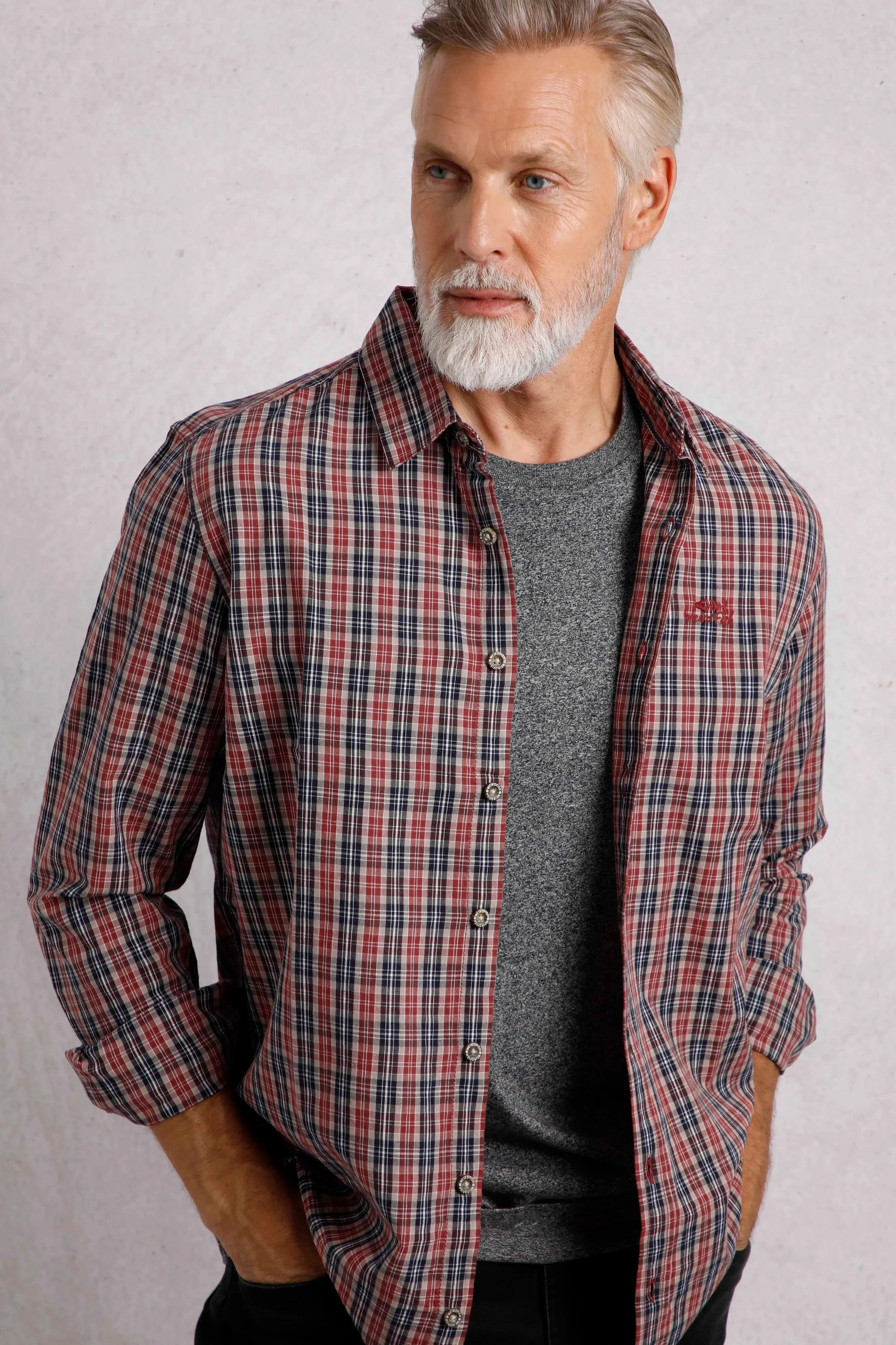 Weird Fish S Nut Lando Long Sleeve Check Shirt