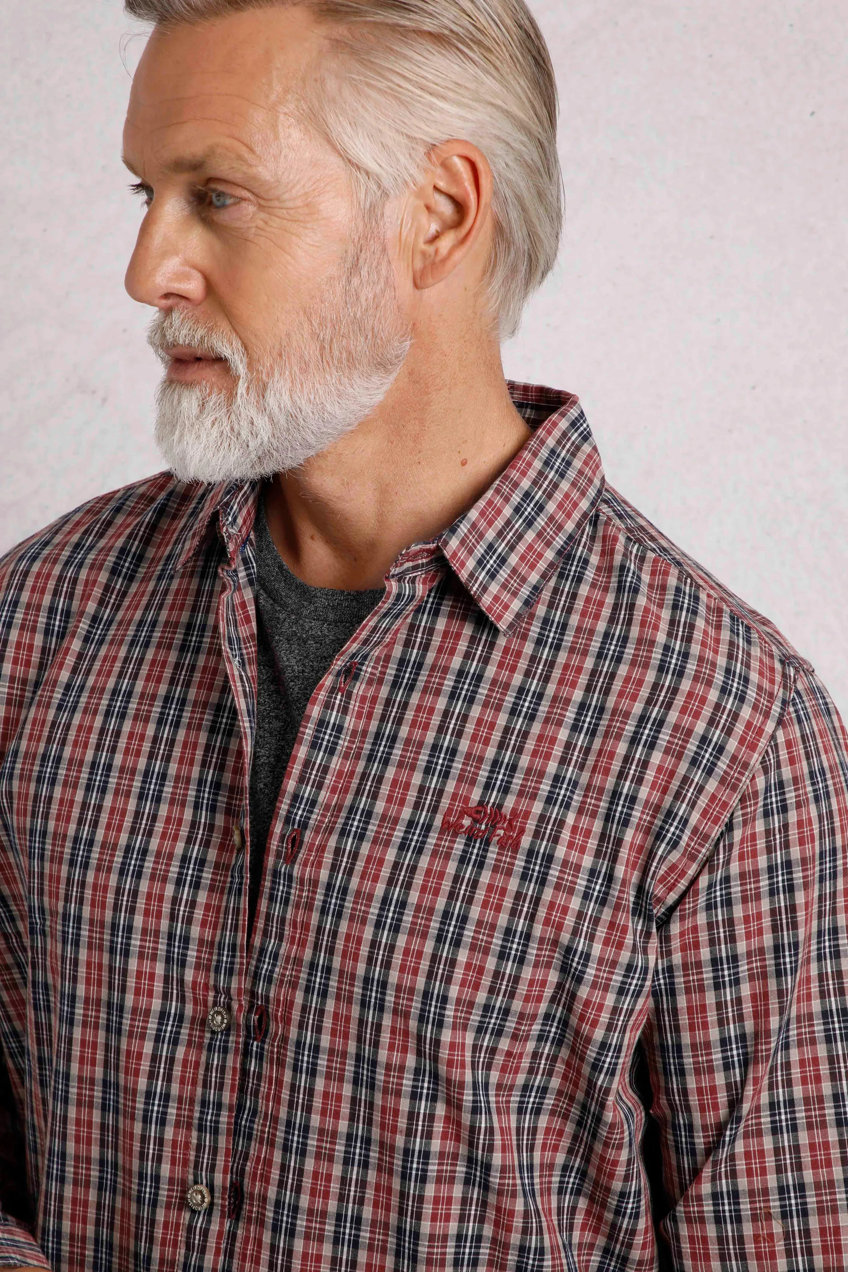 Weird Fish S Nut Lando Long Sleeve Check Shirt
